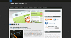 Desktop Screenshot of pmag1.premiumbloggertemplates.com